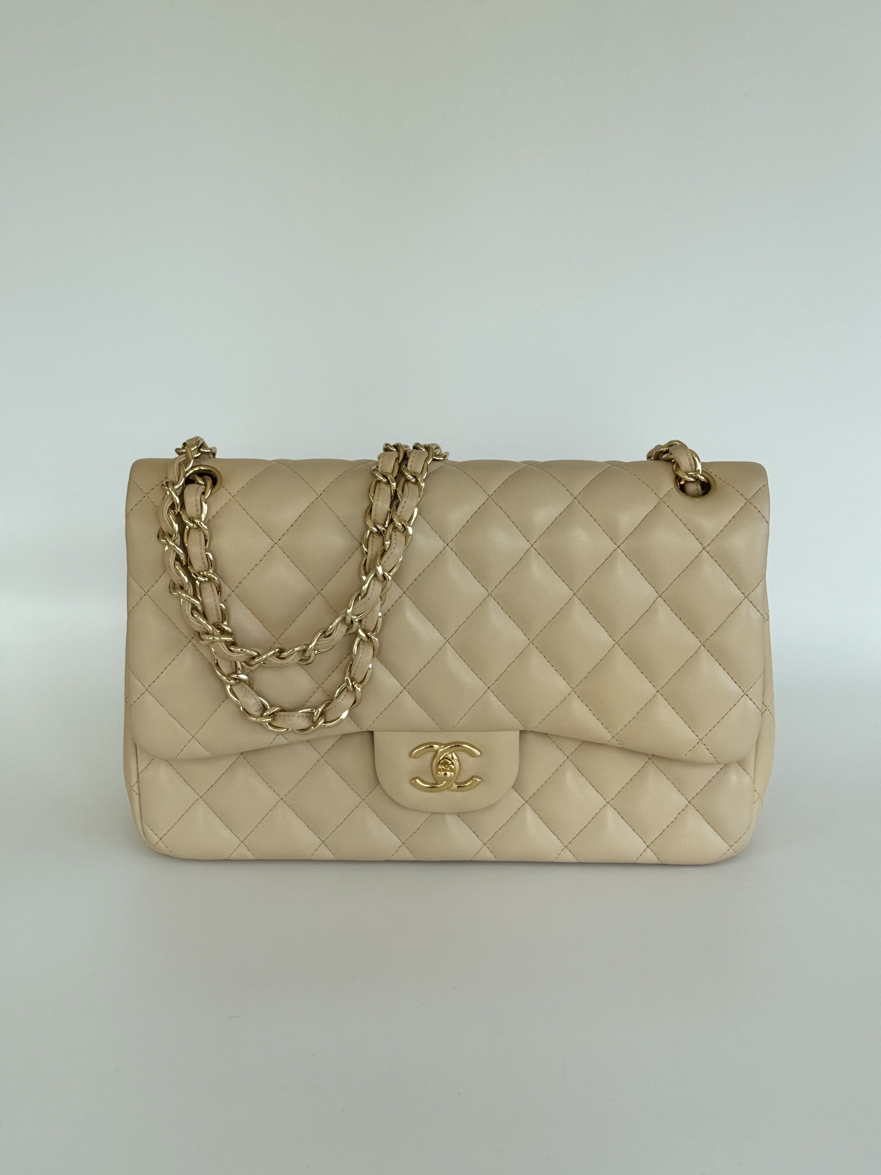 Chanel Jumbo Single Flap Lambskin