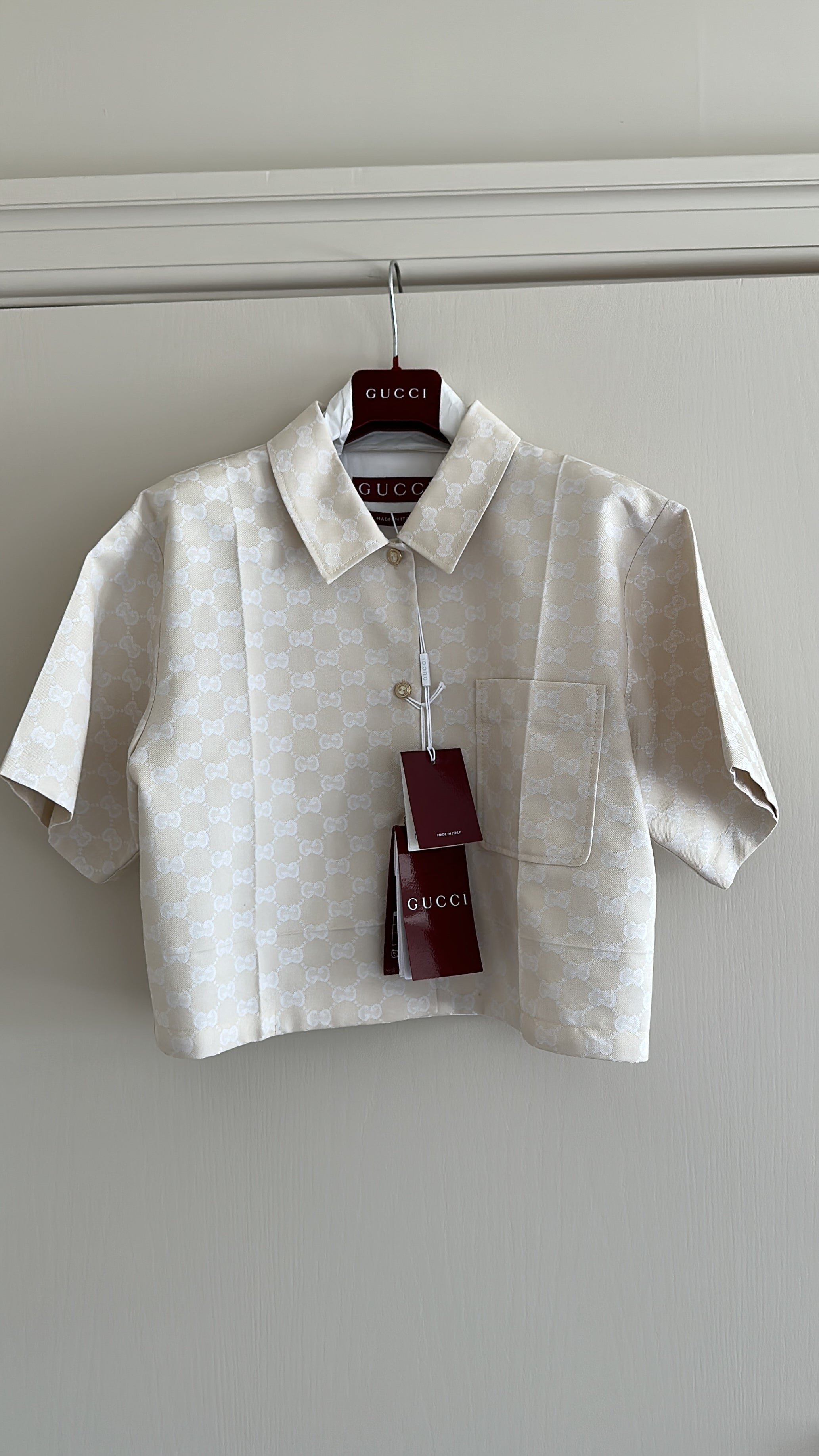 Gucci GG Cotton Gabardine shirt