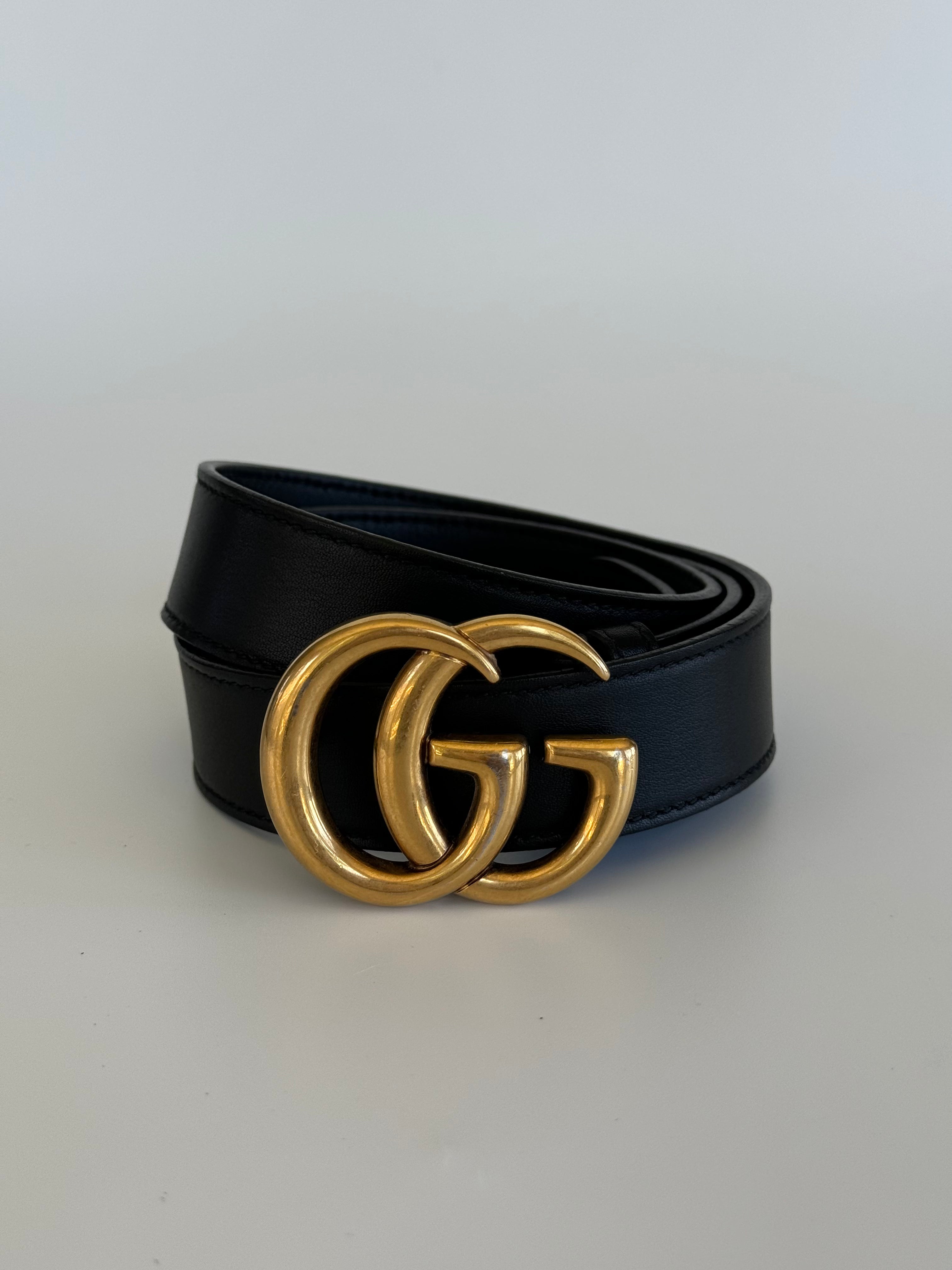 Gucci Logo Belt