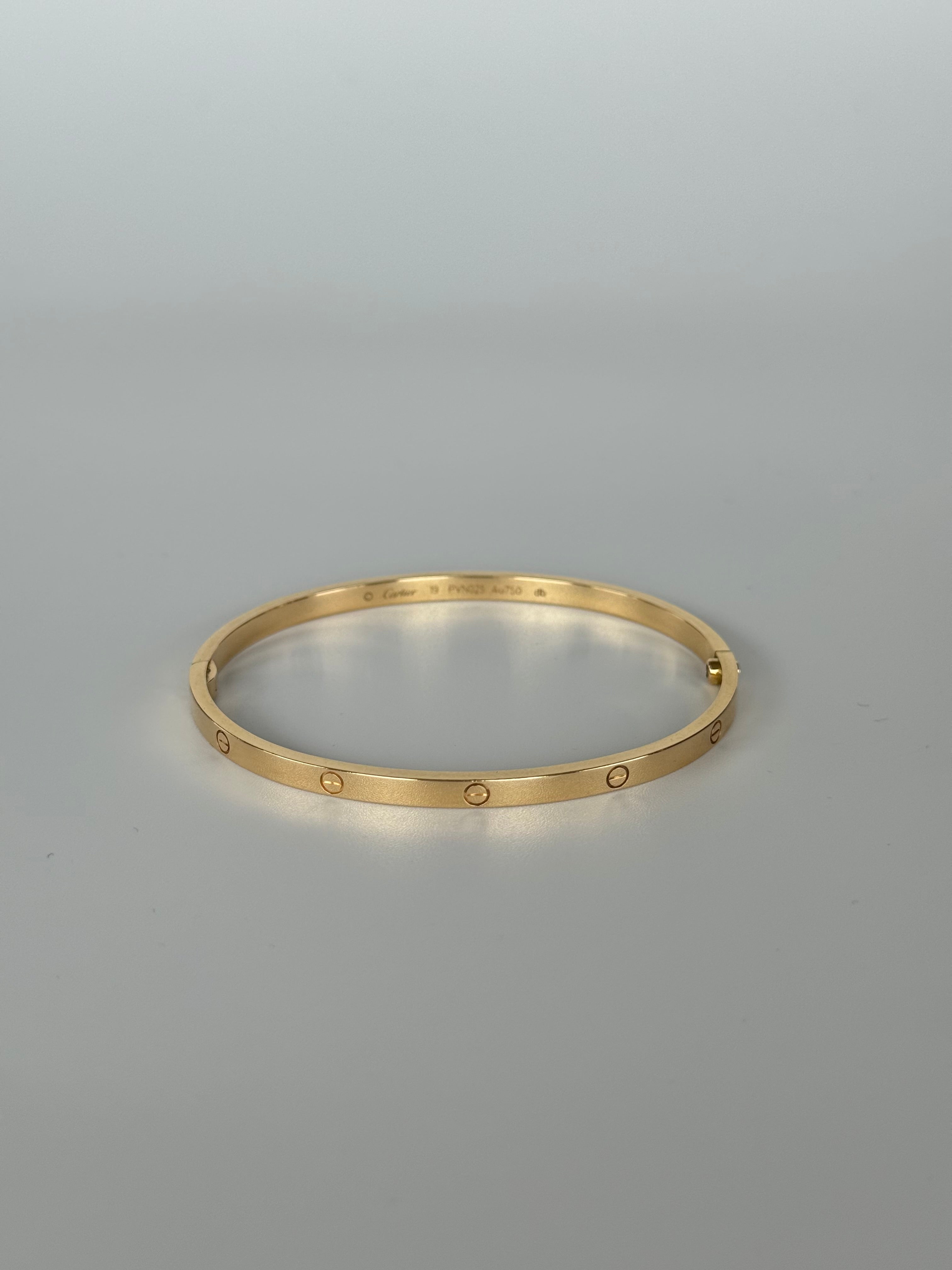 Cartier Love Collection Bracelet Gold