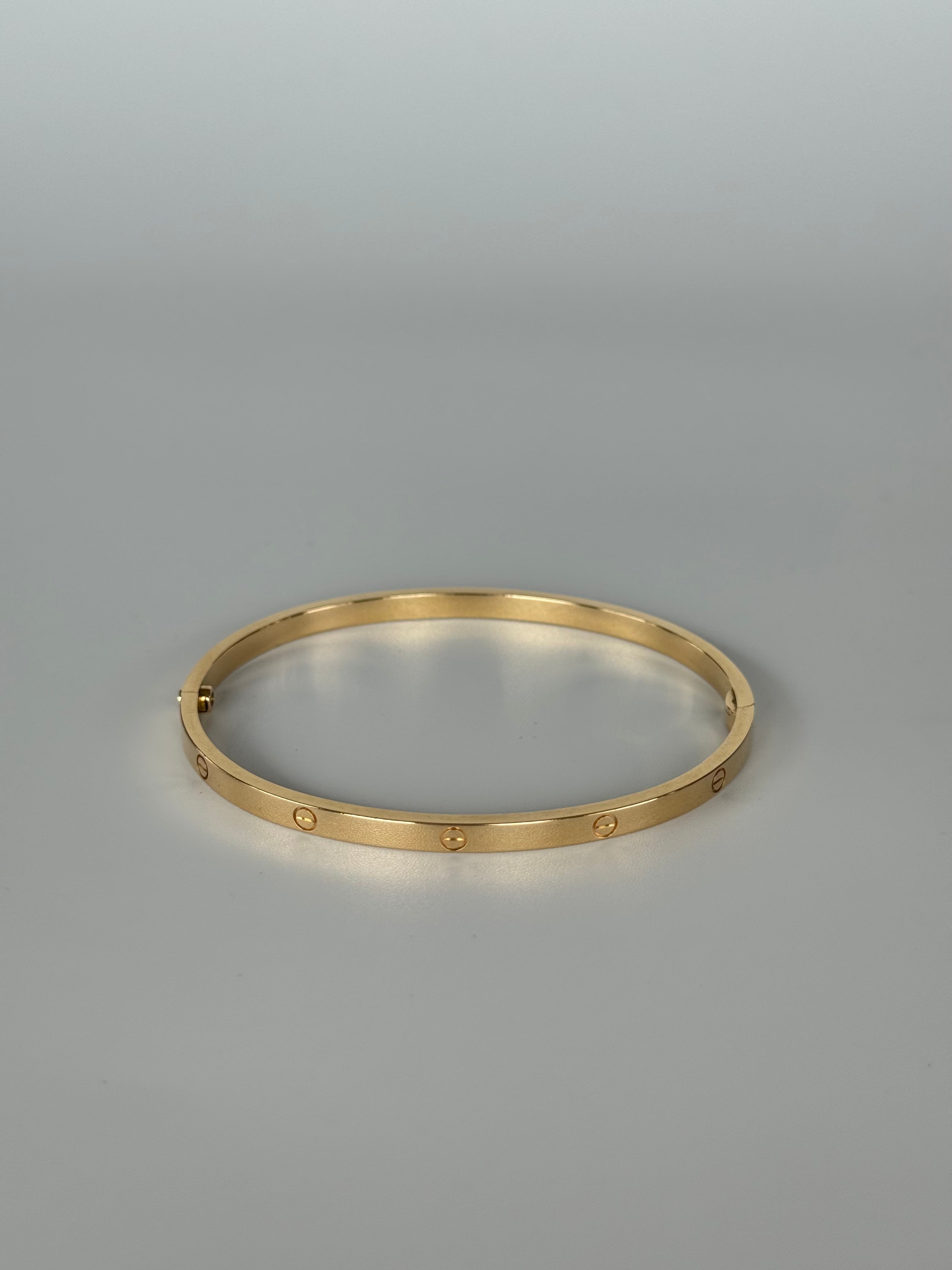 Cartier Love Collection Bracelet Gold