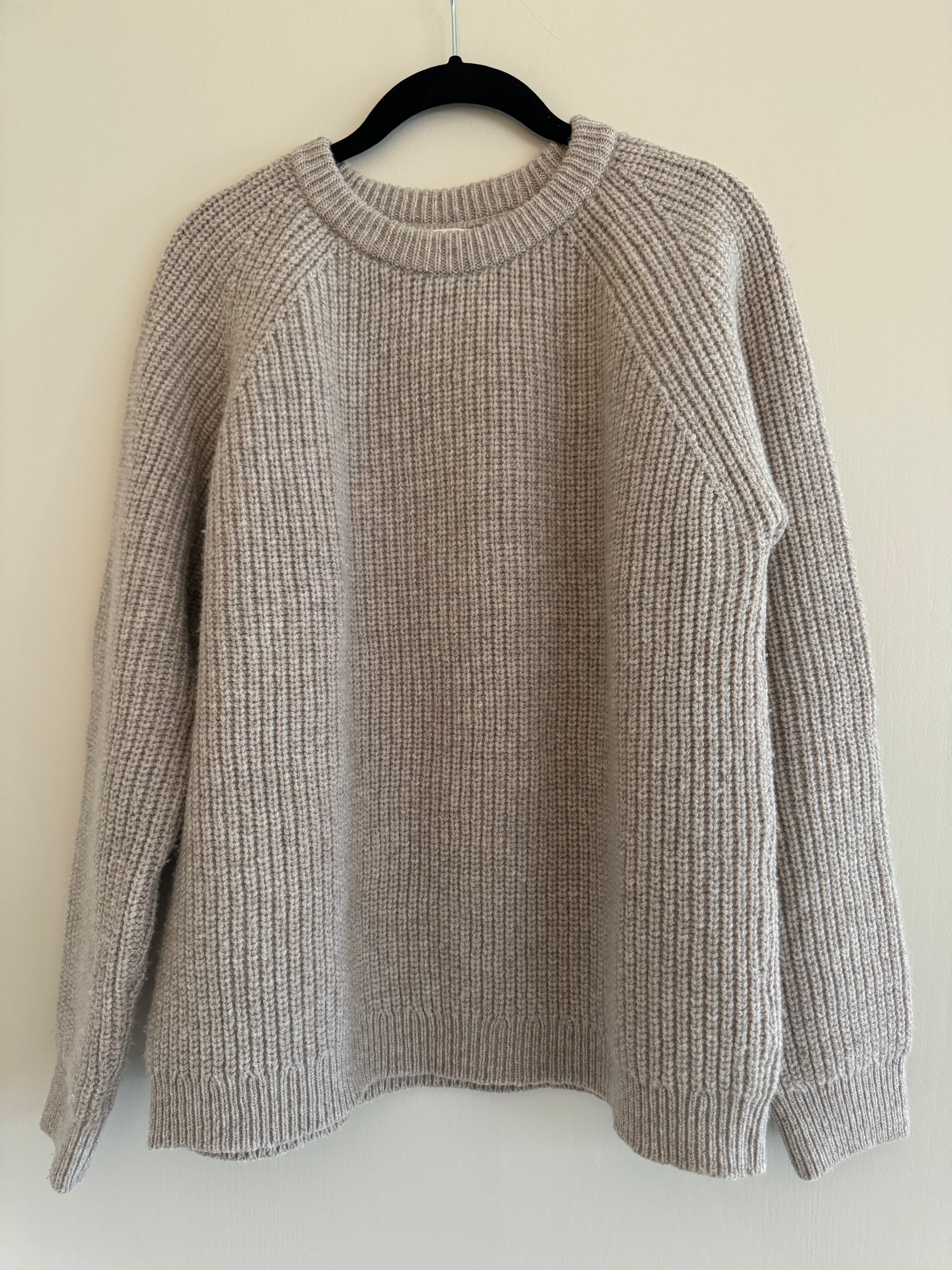 Chinti & Parker Cable-Knit Wool Sweater