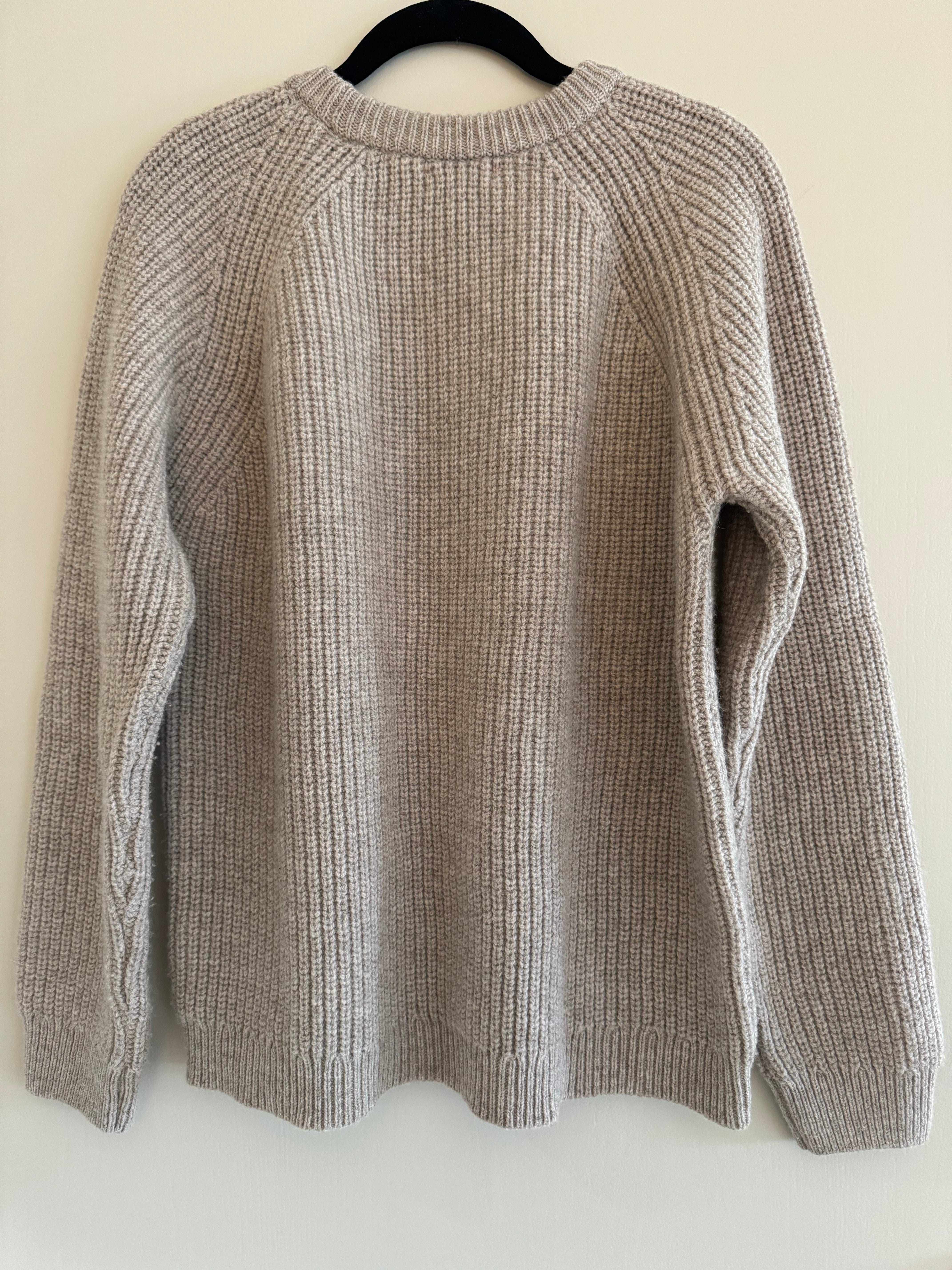 Chinti & Parker Cable-Knit Wool Sweater