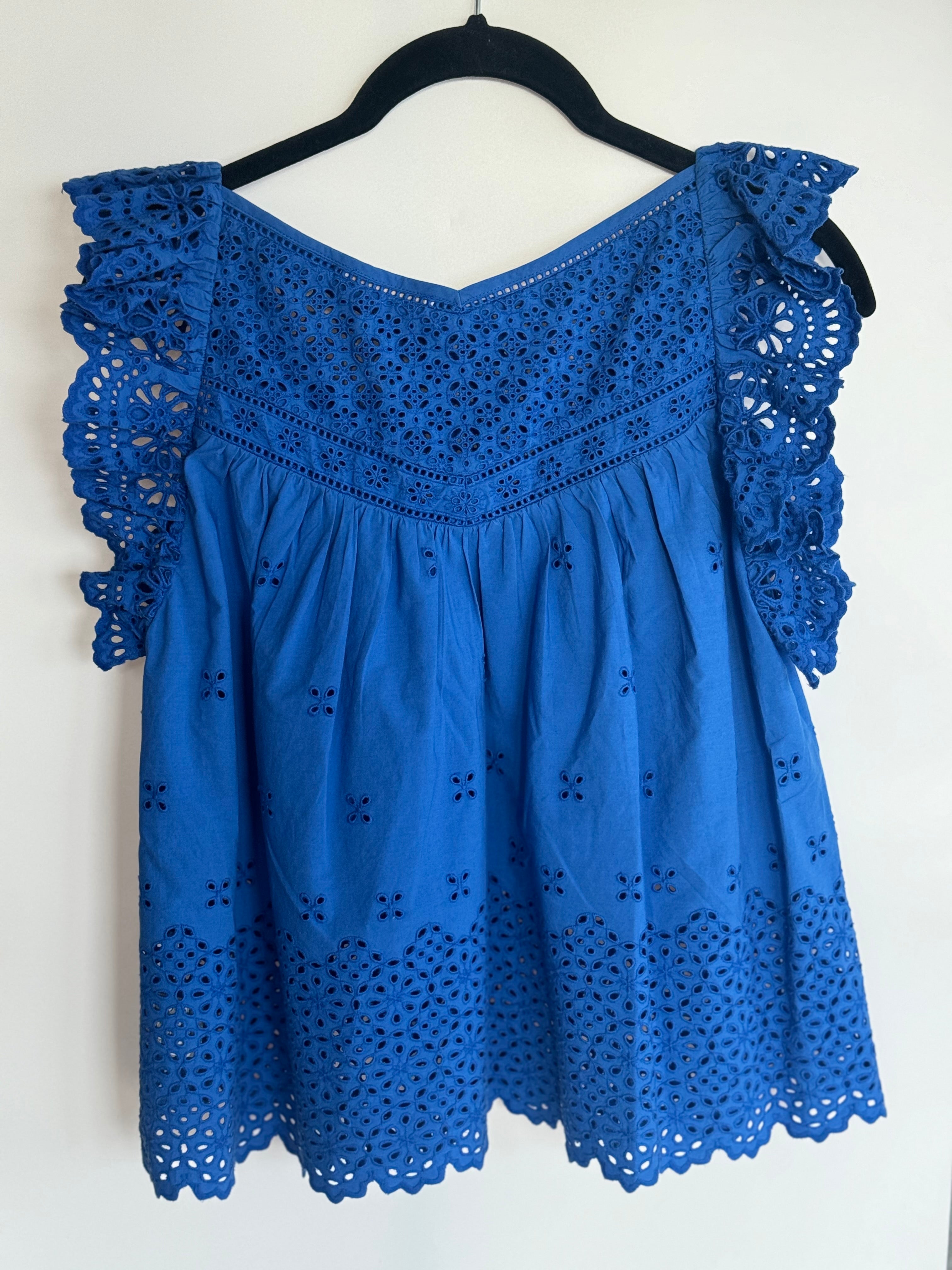 Ulla Johnson Leona Top - Cobalt