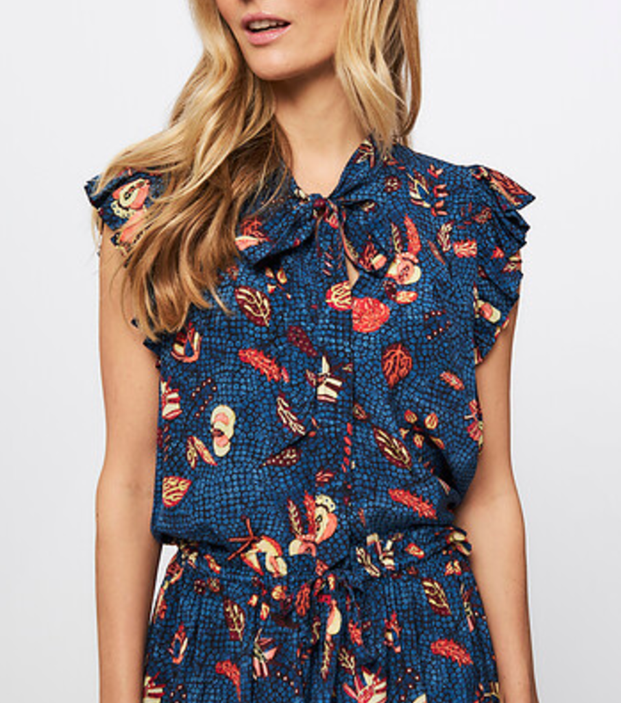 Ulla Johnson Callie Silk Top