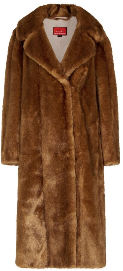 Gucci Faux Fur Coat